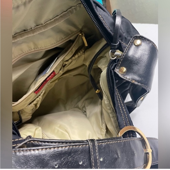 StorkSak Nylon Diaper Bag Black Emily Australia Nappy bag Stylish - Picture 13 of 16